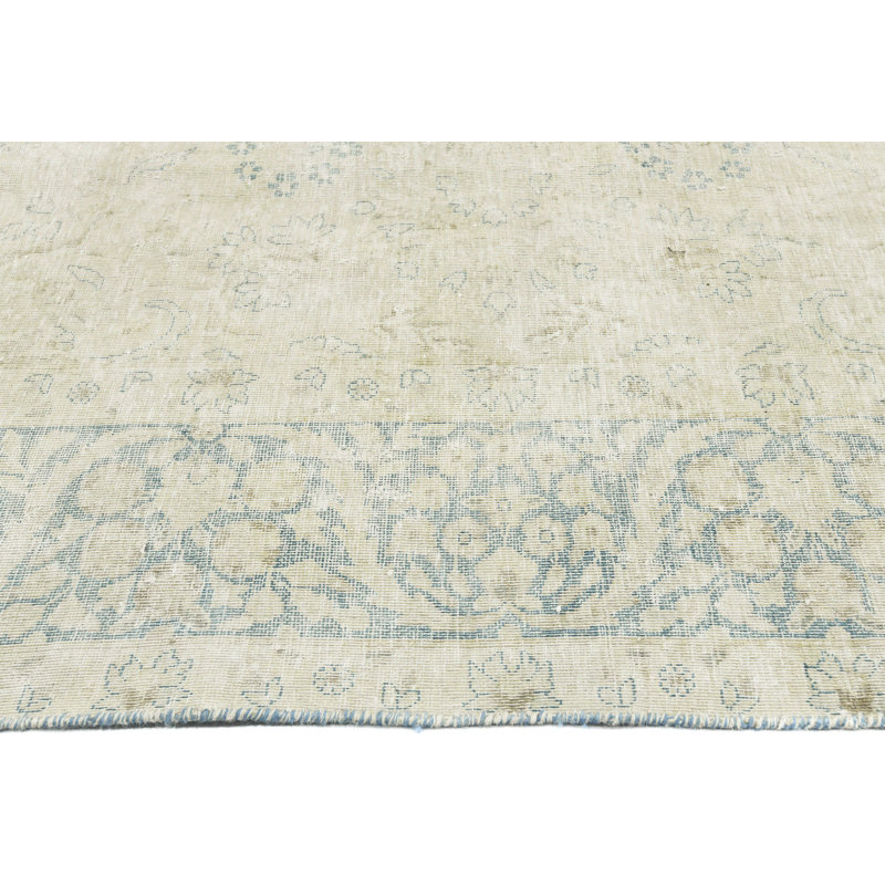 Muted Beige Traditional 8X10 Oriental Area Rug