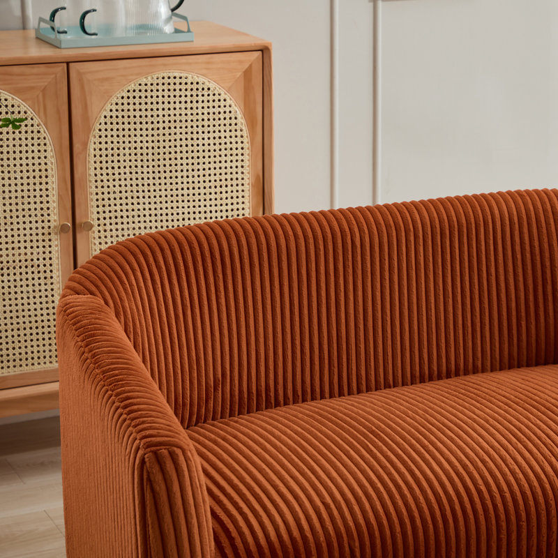 Canapé 50,78 po, Orange