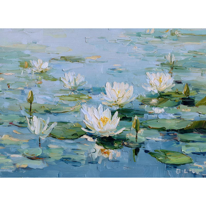 Art mural sur toile Quiet White, H 16 po x l 24 po x P 1,5 po