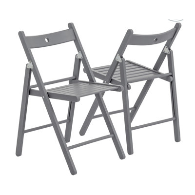 Solid Wood Stackable Folding Chair Folding Chair Set