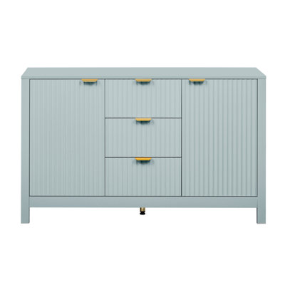 Console de rangement avec portes à fermeture en douceur