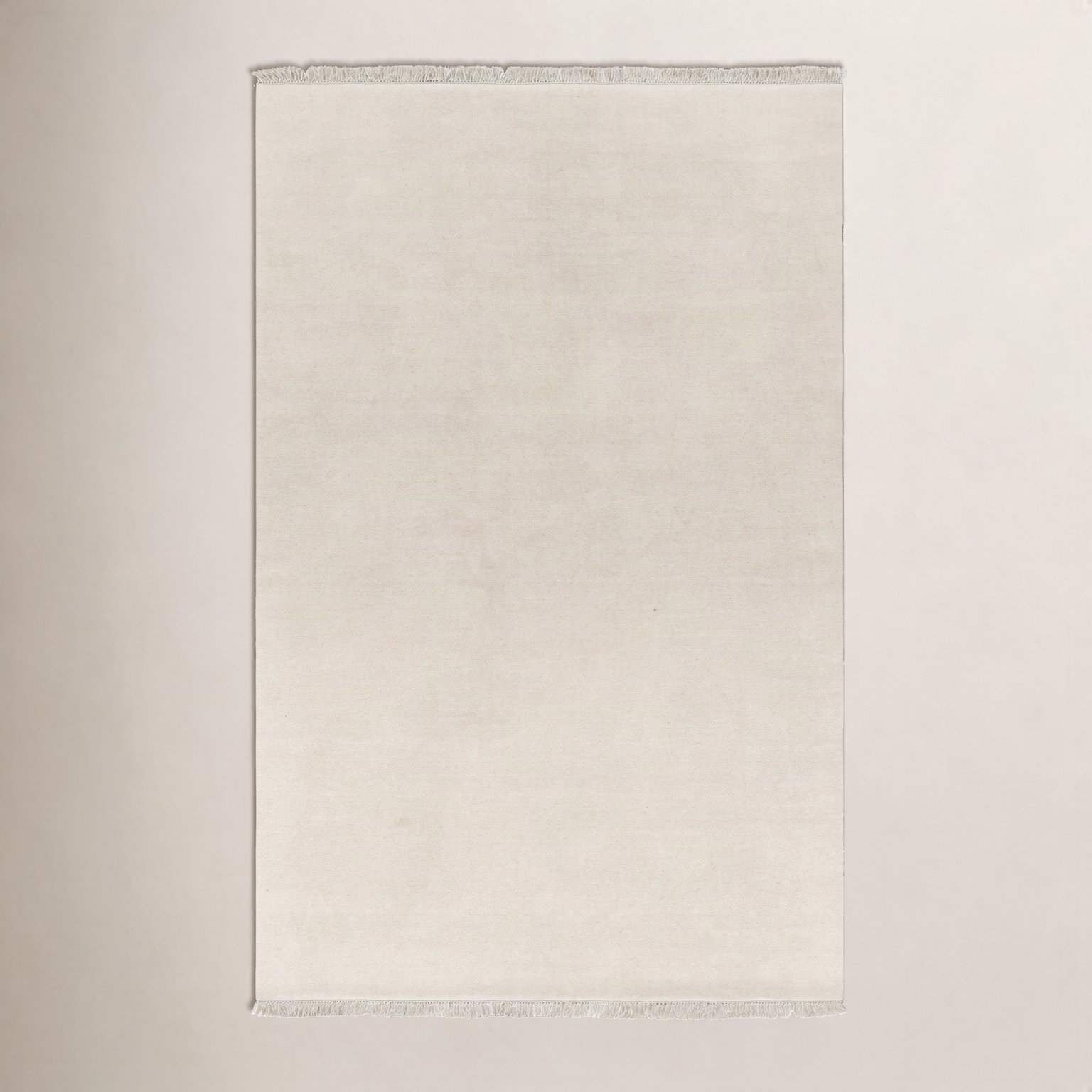 Clio Hand-Loomed Gray Wool Rug, Rectangle 5' x 7'6"