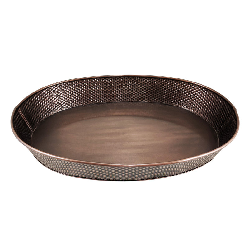 Stainless Steel Tray, Brown