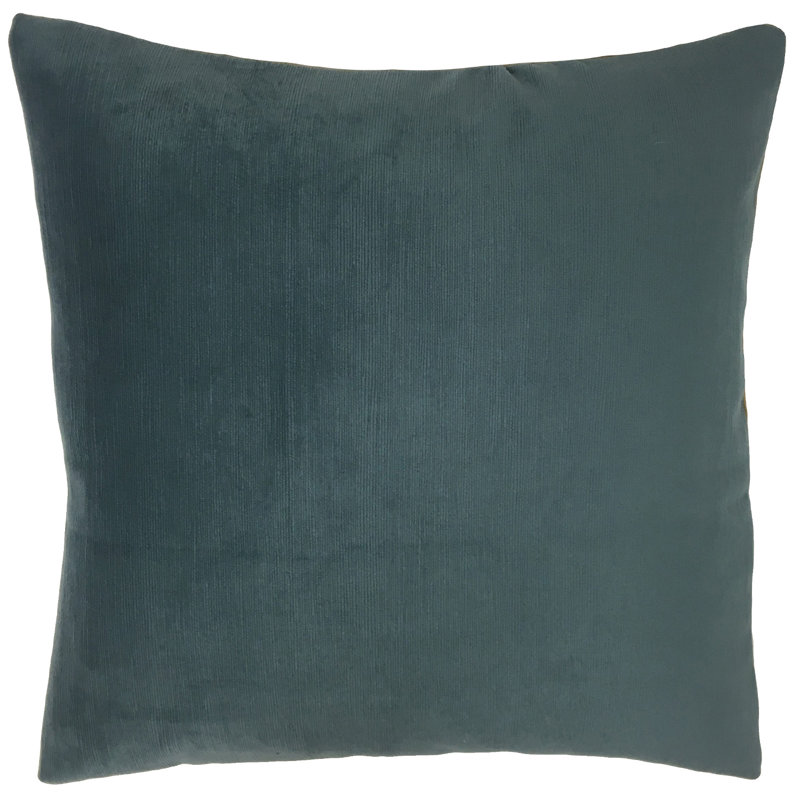  Housse et insert de coussin carré en velours, 20 po x 20 po, Cuivre