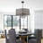 Icenhour 4 - Light Dimmable Drum Chandelier