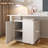 Printer Stand, Under Desk Printer Table With Wheels, File Cabinet With Lock, White Paper Organizer For Home Office, Printer Stands For Home Office, Scanner, Fax, Computer