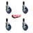 Expanding Stem Caster with Brake-88884476