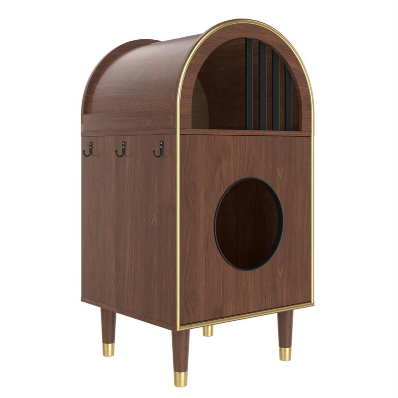 Cat Litter Box Enclosure (Espresso)