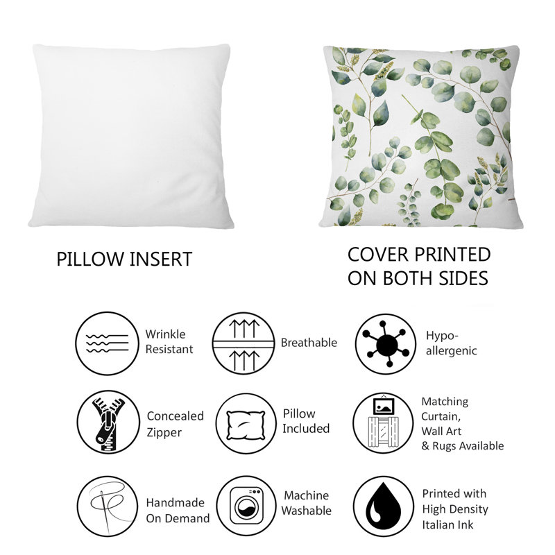 Abstract Throw Pillow