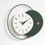 Horloges murales analogiques rondes vertes-242799584