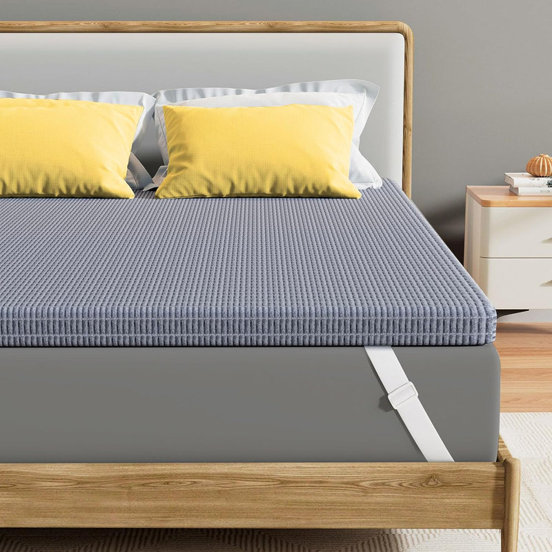 Surmatelas en mousse viscoélastique 3 po, Très grand