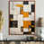 Brown Floater Framed Canvas