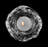 Ann Wolff 2.7559'' H Lead Free Crystal Tabletop Votive Holder-70558134