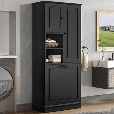 Tall Storage Cabinet With Adjustable Shelves