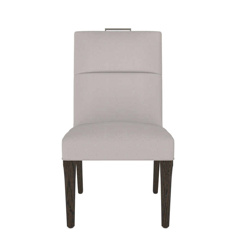 Brattle Road By Thom Filicia 20'' H Upholstered Side Chair, Havana, Navada Granite