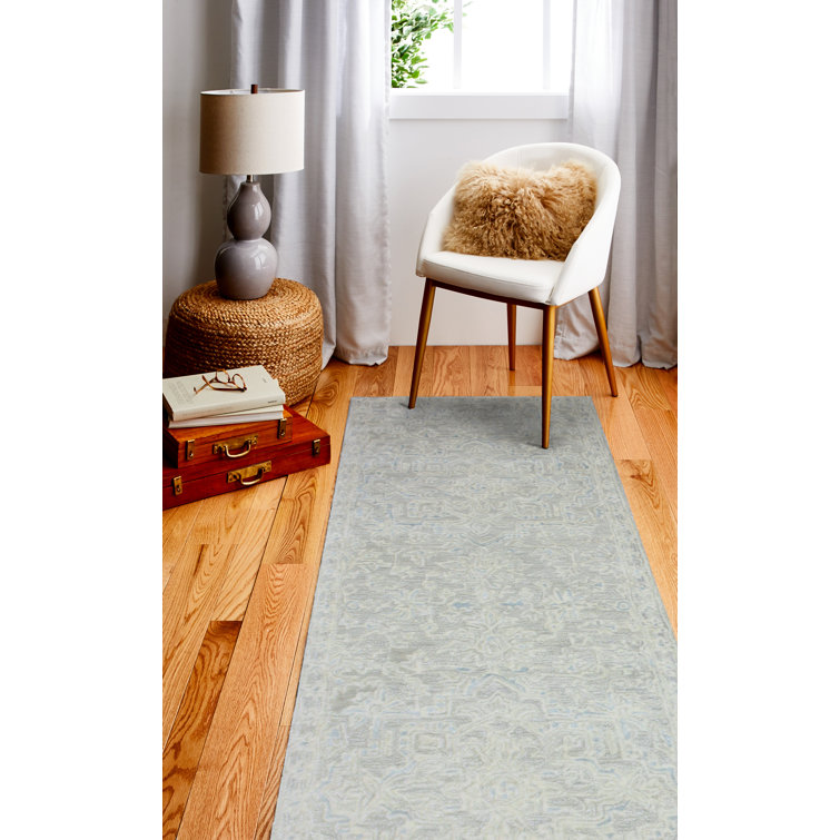 Althoff Handmade Tufted Wool Silver Rug