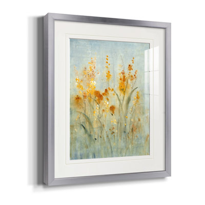 Spray Of Wildflowers I Premium Framed Print - Ready To Hang