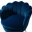 Fauteuil demi-tonneau en velours 30 po Hendrix-2112625220
