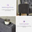 Sofa Seats Modern Style Comfy Small Sofa with Pocket Storage 2 USB 2 Cup Holders Upholstered Couch for Living Room Bedroom Office-852254531-852254530