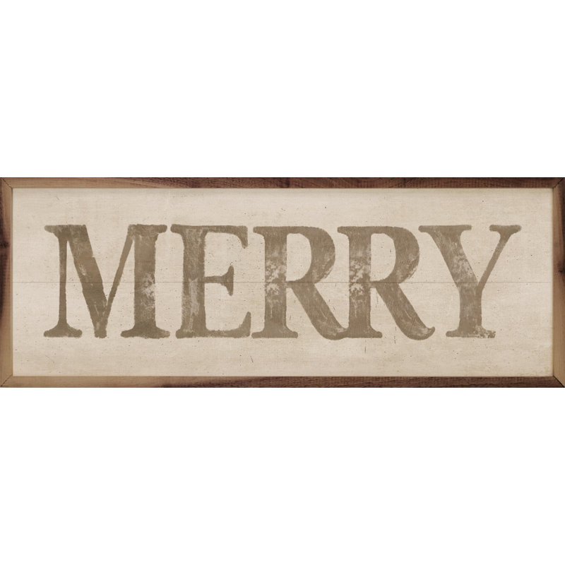 " Sand Merry ", 4" H x 12" W