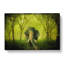 Marvellous Elephant In A Green Forest In Abstract - Wrapped Canvas-55309792