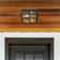Matte Black 2 - Bulb Outdoor Flush Mount