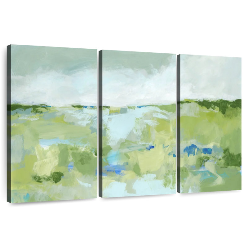 Avery Spring Green I, 14" H x 23" W
