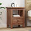 41cm W Solid Wood Bedside Table