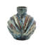 Vase bleu et brun