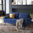 Falco 70" Velvet Square Arm Sofa-124510423