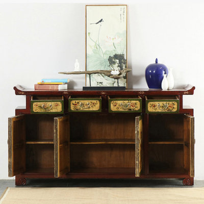 Retro and minimalist style sideboard