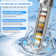 Filtered Shower Head With Handheld, High Pressure 3 Spray Mode Showerhead With 18 Stage Water Softener Filters For Hard Water - Handheld Shower Head-Remove Chlorine-BLUE