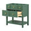 Armoire 5 salles de bain, structure en bois massif pour meuble-lavabo moderne 5 tiroirs, armoire