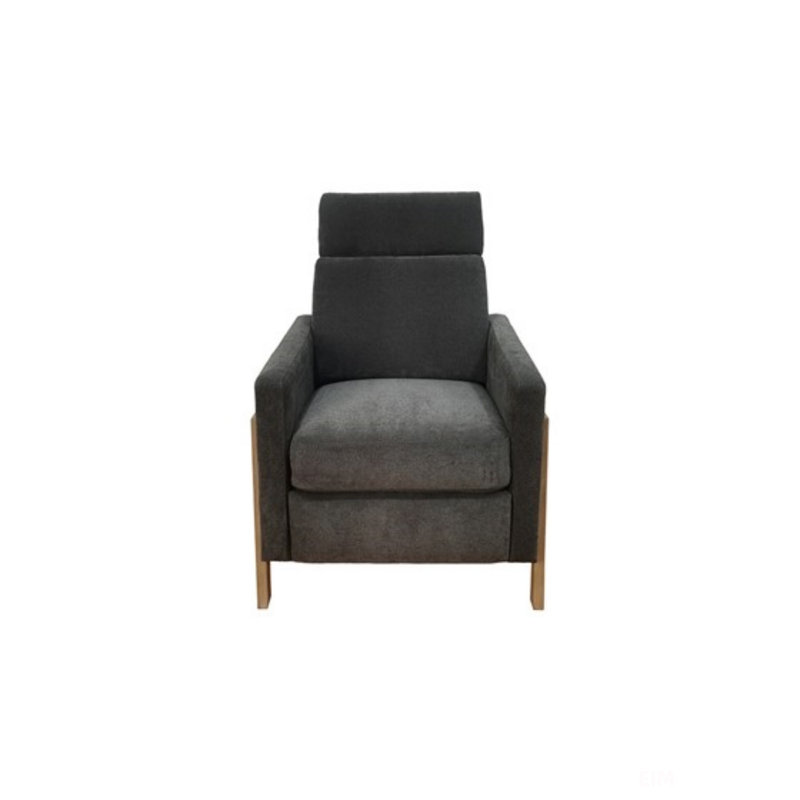 Fauteuil inclinable avec structure en bois