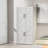 Steel Kitchen Pantry Storage Cabinet With Adjustable Shelves, Heavy-Duty Country Cabinet For Kitchens, Bathrooms And Living Rooms