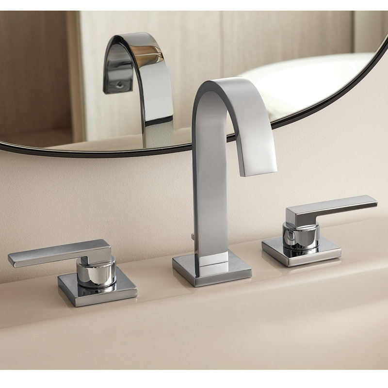 Lura Widespeed Bathroom Faucet with Drain Assembly, Polished Chrome