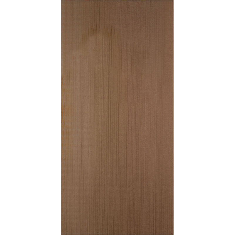 Queue de chevron lisse Crestline, Cèdre rouge de l'Ouest, H 12 po x l 18 po x P 5,5 po