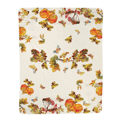 Antique Autumn Standard Throw Blanket