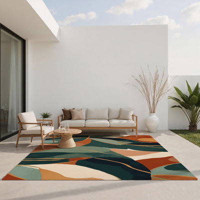Tapis intérieur et extérieur Slate Serenity