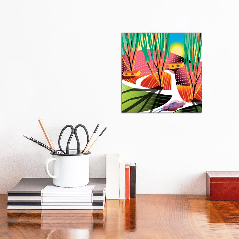 Trip To Elysian Park by Charles Harker - Wrapped Canvas Print, 30.48 cm H x 30.48 cm W