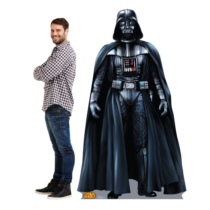 Découpé en carton vador vader Star Wars