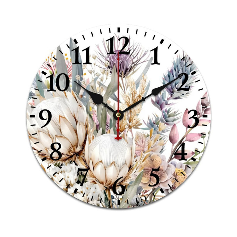 Décoration murale Protea Bouquet, 12 po x 12 po