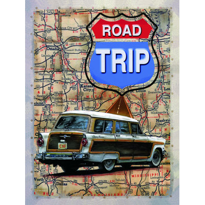 Road Trip - Impression sur toile tendue