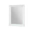 Miroir de commode rectangulaire - finition blanche