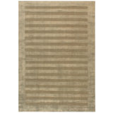 Wide Stripe Striped Area Rug in Gold