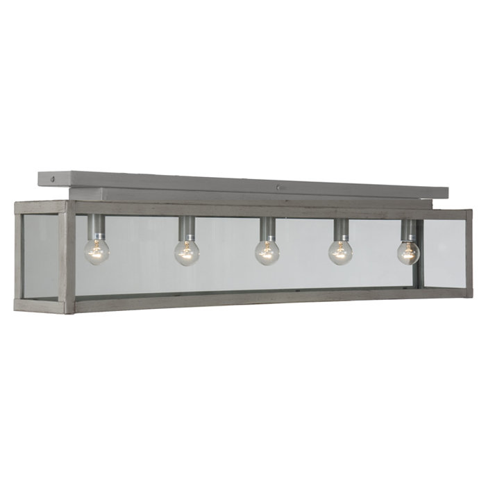 Sebastien Flush Mount, Grey Taupe