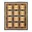 Geometric Area Rug in Navy Blue