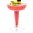 Restaurantware-4.5 Ounce Plastic Coupe Glasses, 100 Round Disposable Champagne Glasses - Recyclable, Shatter Resistant, Clear Plastic Small Cocktail Glasses, For Weddings Or Events,