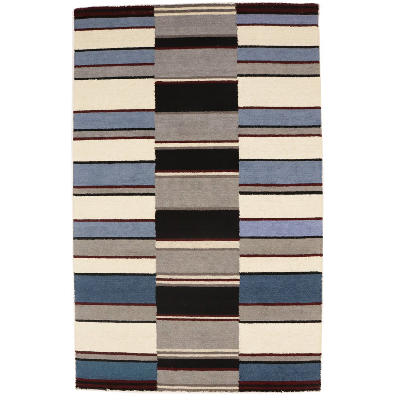 Performance Wool Striped Indoor Rug