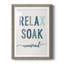 " Relax Soak Unwind " Painting Print-1718350113-1718350126
